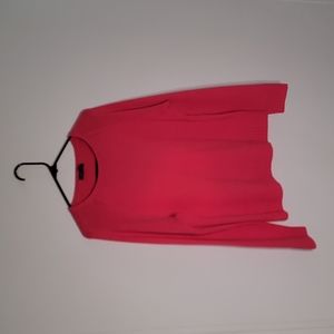 Land's End Pink Wool-Cashmere-Angora Blend Large 16